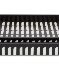 Currey And Company Swoop Tray Set Of Two