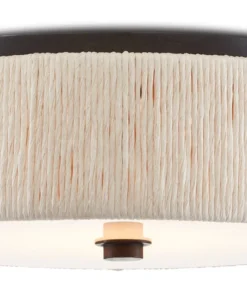 Currey And Company New Arrivals Tyrone Flush Mount