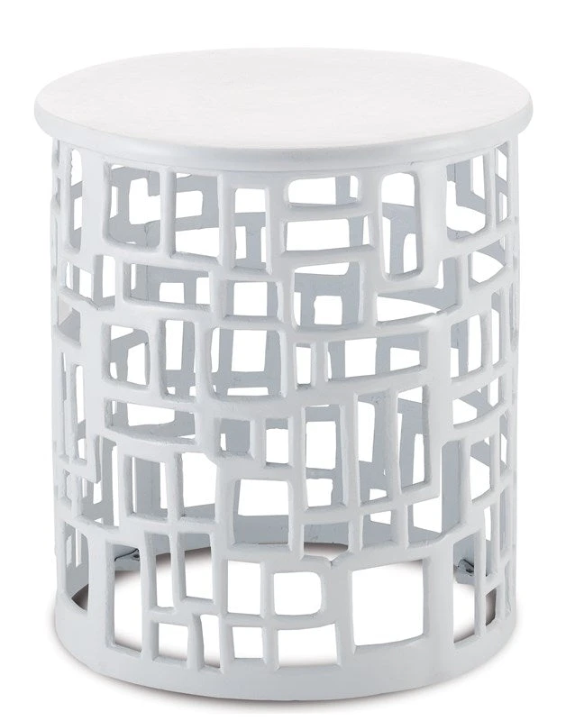 Currey And Company Wasi Accent Table White New Arrivals 1 Currey And Company Wasi Accent Table White New Arrivals