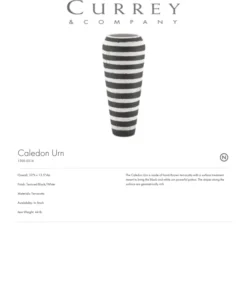 Currey And Company New Arrivals Caledon Urn 5 Currey And Company New Arrivals Caledon Urn