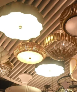 Currey And Company New Arrivals Antibes Flush Mount Chandelier