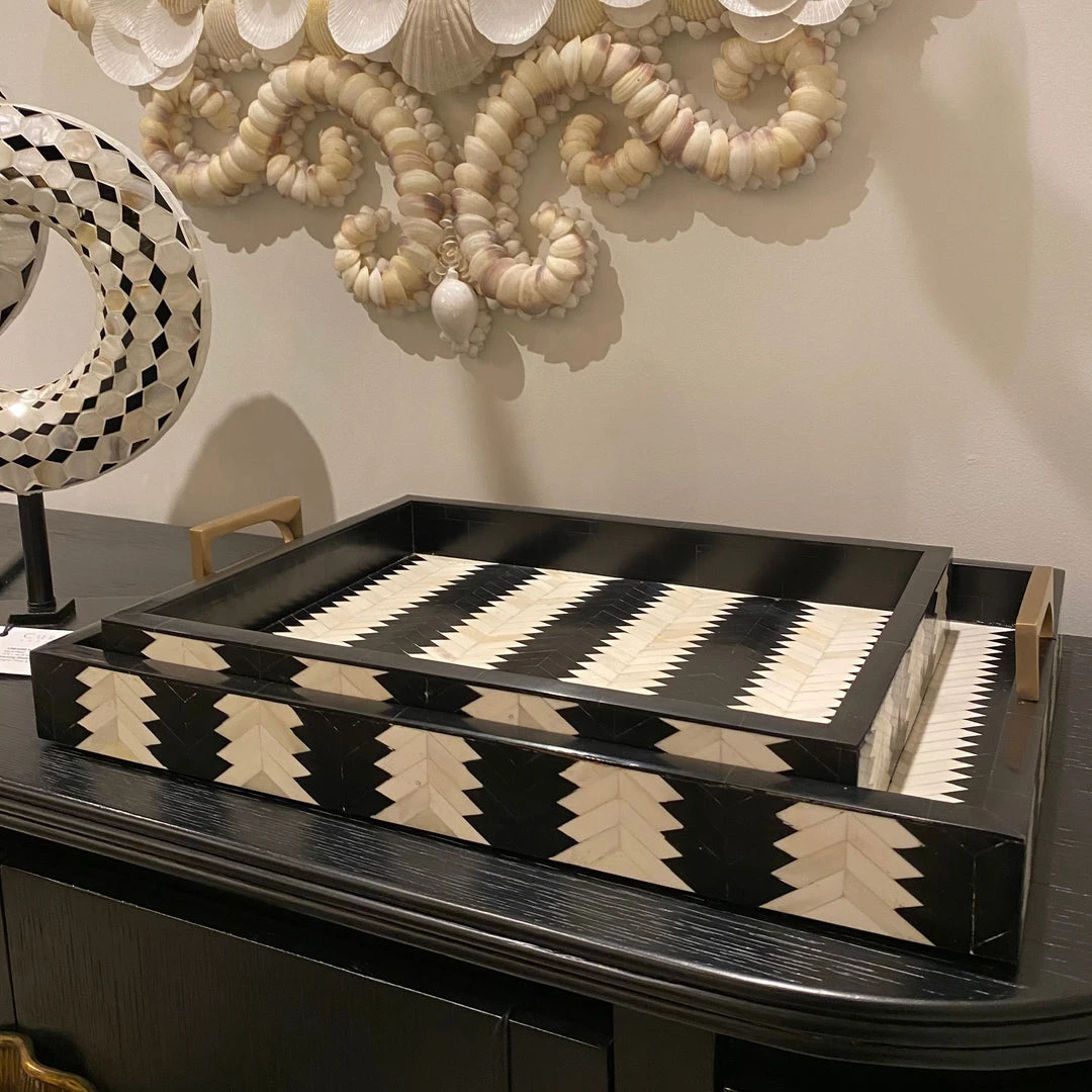 Currey And Company Arrow Tray Set Of Two New Arrivals 2 Currey And Company Arrow Tray Set Of Two New Arrivals