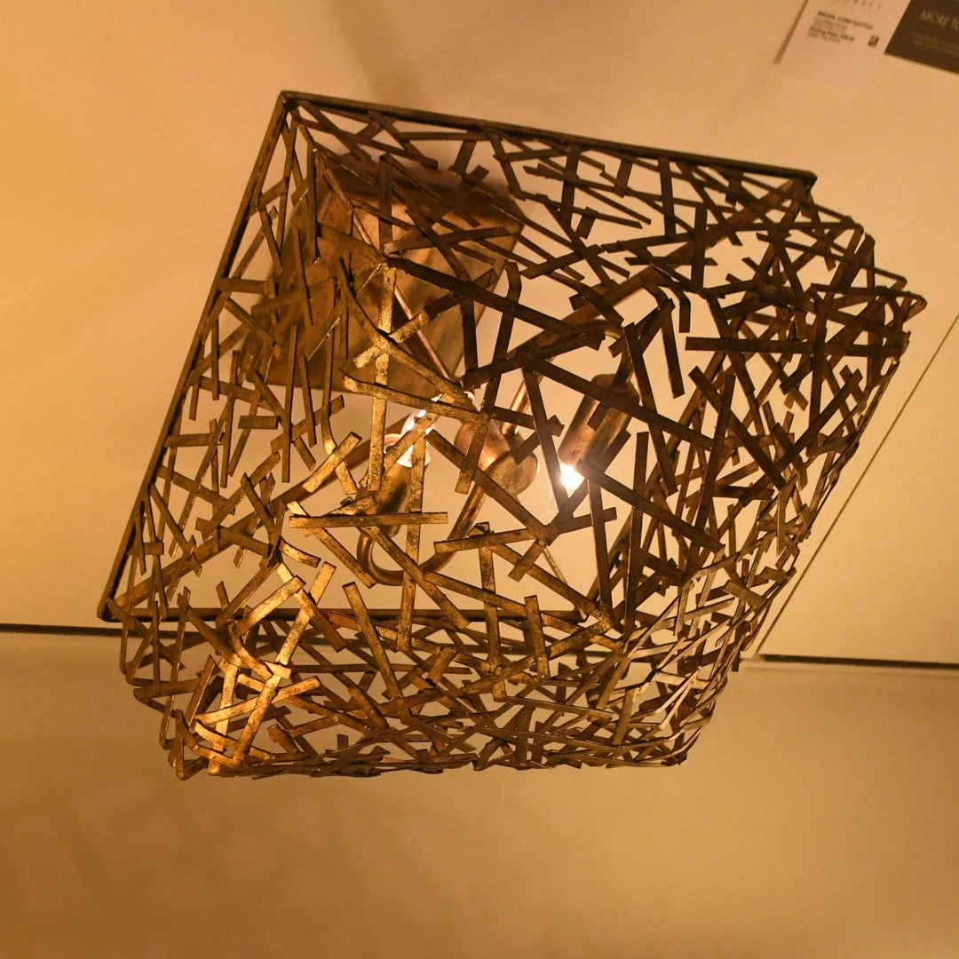 Currey And Company New Arrivals Confetti Semi Flush Mount 2 Currey And Company New Arrivals Confetti Semi Flush Mount