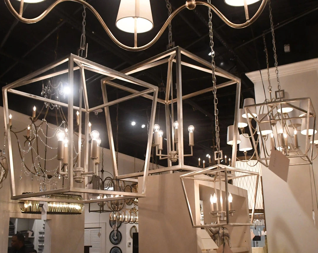 Currey And Company Denison Lantern Silver - 4 Sizes New Arrivals 3 Currey And Company Denison Lantern Silver - 4 Sizes New Arrivals