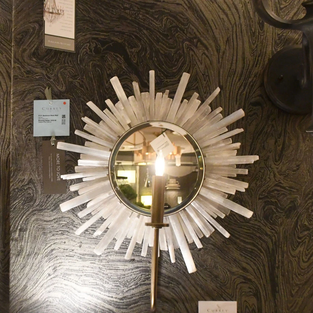 Currey And Company New Arrivals Halo Wall Sconce 2 Currey And Company New Arrivals Halo Wall Sconce