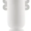 Currey And Company Happy 40 Straight Vase White