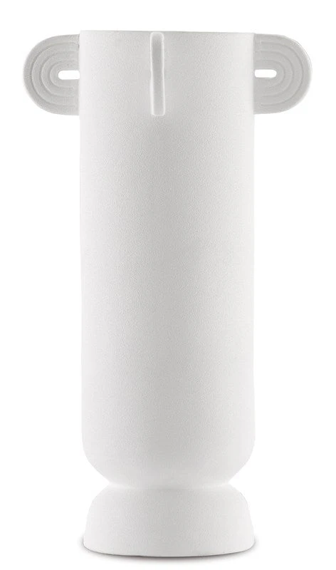Currey And Company New Arrivals Happy 40 Tube Vase White 1 Currey And Company New Arrivals Happy 40 Tube Vase White