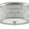 Currey And Company James Flush Mount Polished Nickel New Arrivals
