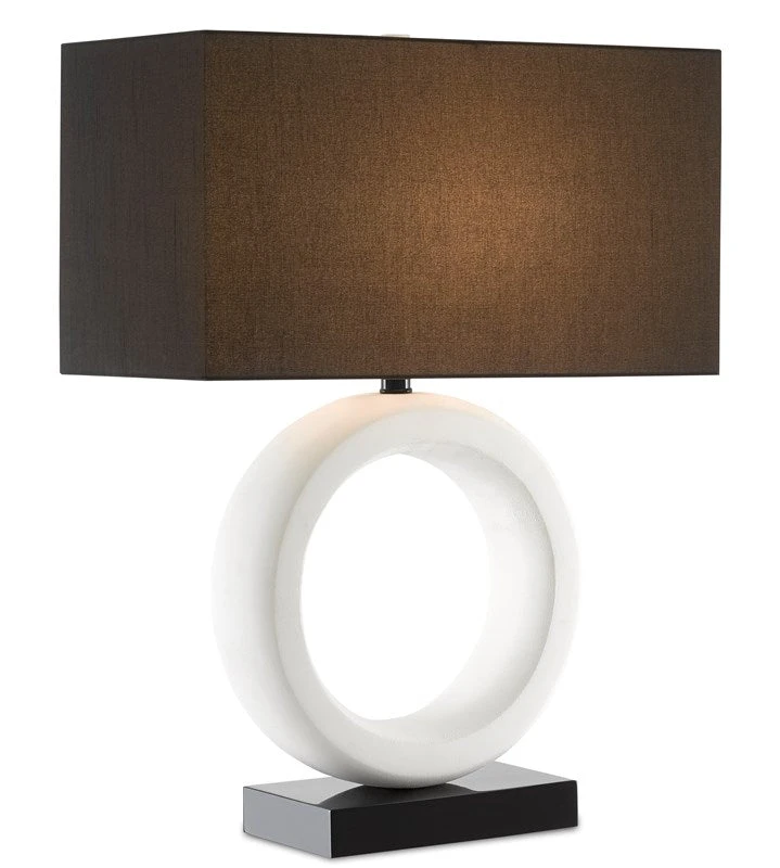 Currey And Company Kirkos White Table Lamp 3 Currey And Company Kirkos White Table Lamp