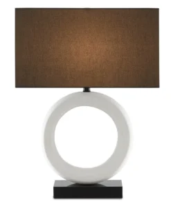 Currey And Company Kirkos White Table Lamp 9 Currey And Company Kirkos White Table Lamp