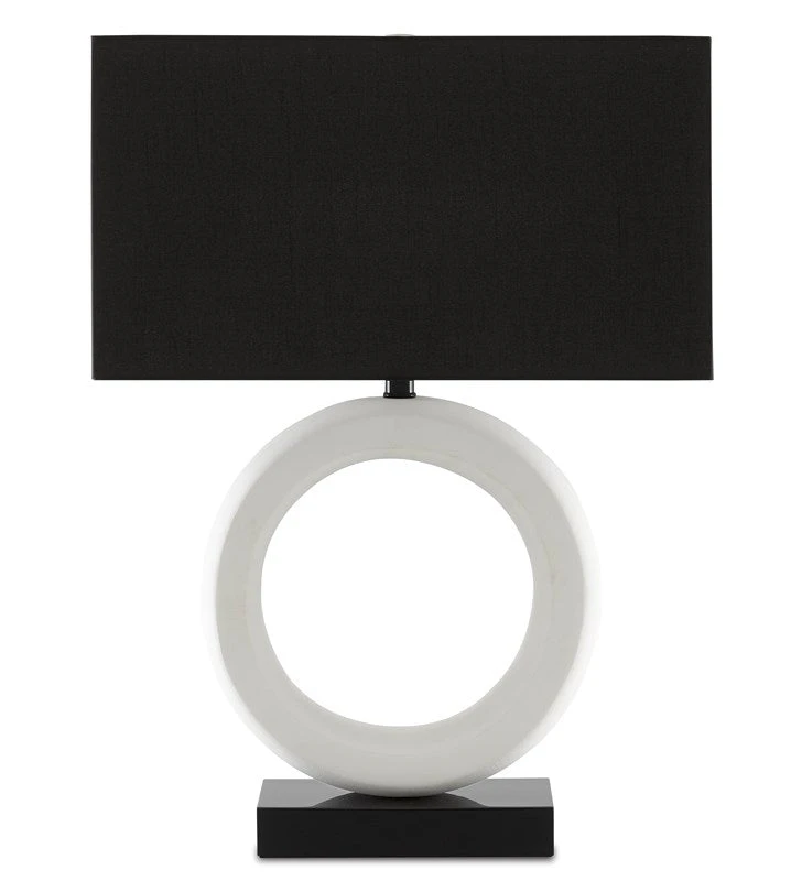 Currey And Company Kirkos White Table Lamp 1 Currey And Company Kirkos White Table Lamp