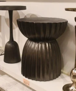 Currey And Company Rasi Graphite Table New Arrivals