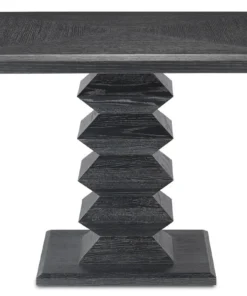 Currey And Company Sayan Black Dining Table