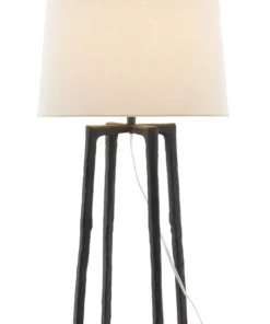 Currey And Company Rowan Table Lamp Black