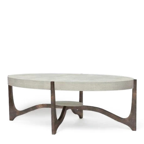Made Goods New Arrivals Dexter Coffee Table Bronze And Sand Faux Shagreen 1 Made Goods New Arrivals Dexter Coffee Table Bronze And Sand Faux Shagreen