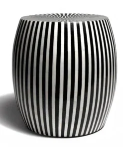 Made Goods Janson Stool Black And White