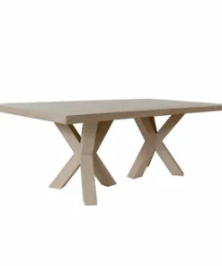 Worlds Away Haines Dining Table Cerused Oak