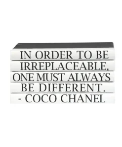 E Lawrence In Order To Be...Coco Chanel 5 Book Set New Arrivals
