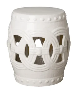 Emissary Eternity Garden Stool White New Arrivals
