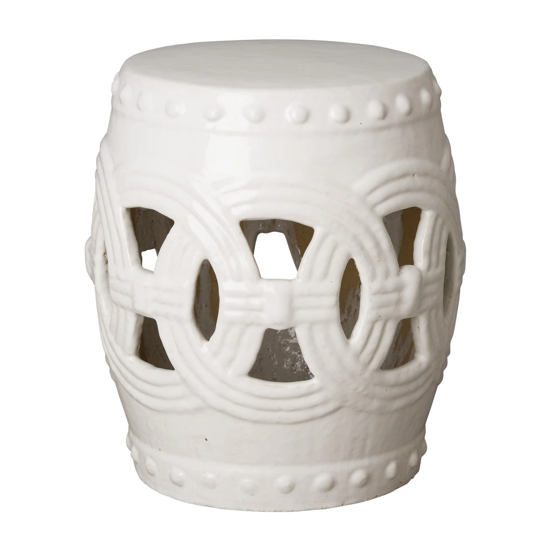 Emissary Eternity Garden Stool White New Arrivals 1 Emissary Eternity Garden Stool White New Arrivals