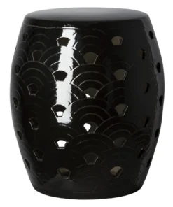 Emissary Wave Stool Black