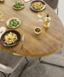 Four Hands Evans 98" Oval Dining Table New Arrivals 12 Four Hands Evans 98