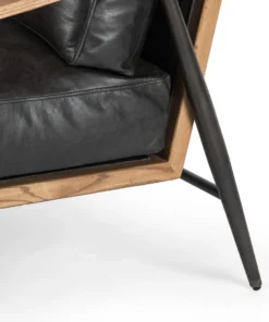 Four Hands Kennedy Chair Sonoma Black