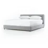 Four Hands Aidan Bed Pebble Pewter