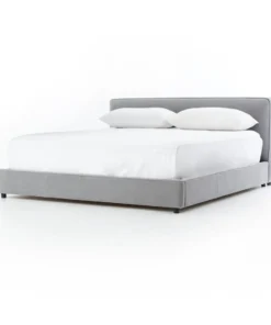 Four Hands Aidan Bed Pebble Pewter