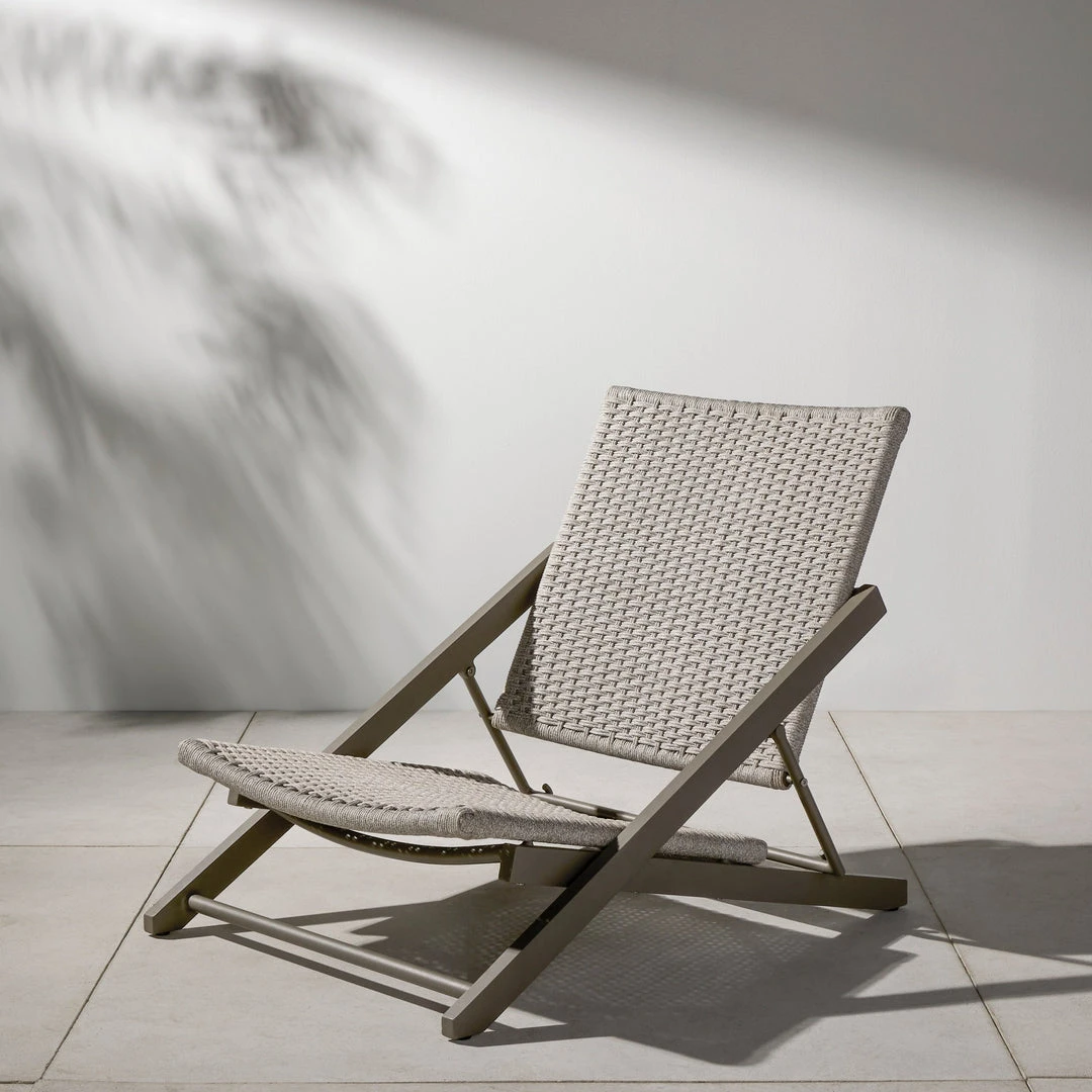 Four Hands Allister Folding Chair Heathered Gray New Arrivals 2 Four Hands Allister Folding Chair Heathered Gray New Arrivals