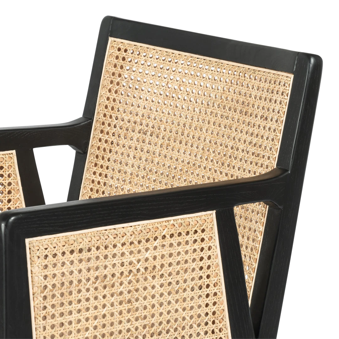 Four Hands Antonia Cane Counter Stool Brushed Ebony 7 Four Hands Antonia Cane Counter Stool Brushed Ebony