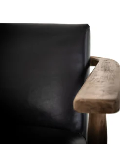Four Hands Arnett Chair Dakota Black