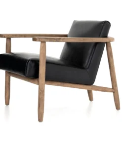 Four Hands Arnett Chair Dakota Black