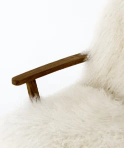 Four Hands New Arrivals Ashland Armchair Mongolion Cream Fur 16 Four Hands New Arrivals Ashland Armchair Mongolion Cream Fur