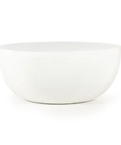 Four Hands Basil Outdoor Coffee Table Matte White New Arrivals