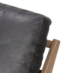 Four Hands New Arrivals Bastian Chair Heirloom Charcoal