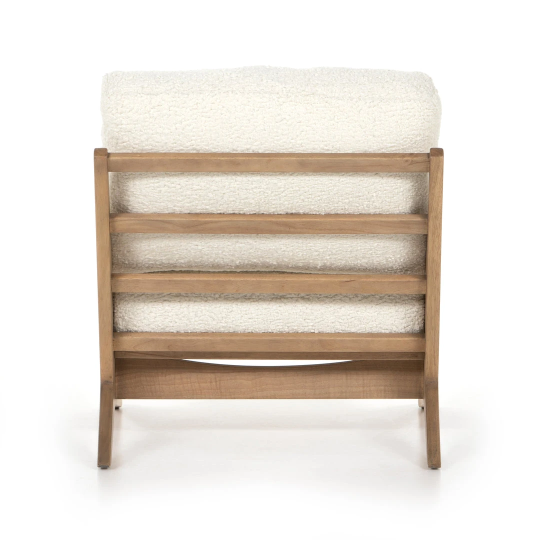 Four Hands Bastian Chair Sheepskin Natural 5 Four Hands Bastian Chair Sheepskin Natural