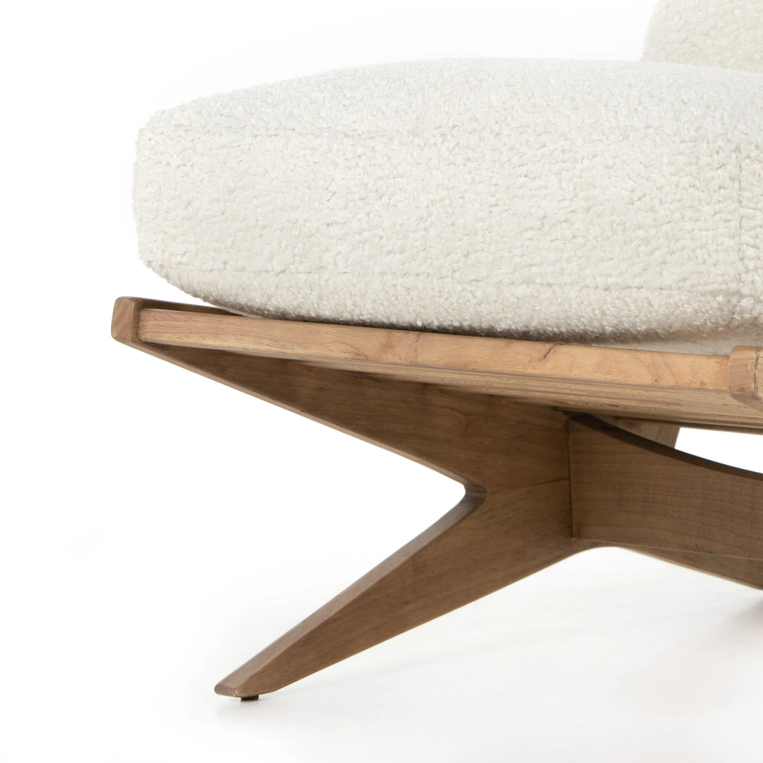 Four Hands Bastian Chair Sheepskin Natural 8 Four Hands Bastian Chair Sheepskin Natural