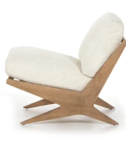 Four Hands Bastian Chair Sheepskin Natural 15 Four Hands Bastian Chair Sheepskin Natural