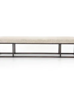 Four Hands Beaumont Bench Plushtone Linen