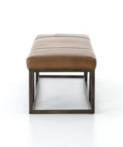 Four Hands Beaumont Bench Warm Taupe Dakota Leather 16 Four Hands Beaumont Bench Warm Taupe Dakota Leather