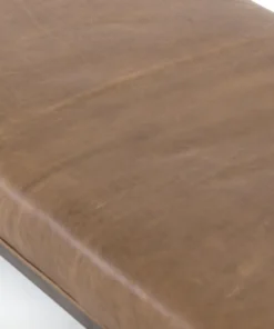 Four Hands Beaumont Bench Warm Taupe Dakota Leather 17 Four Hands Beaumont Bench Warm Taupe Dakota Leather