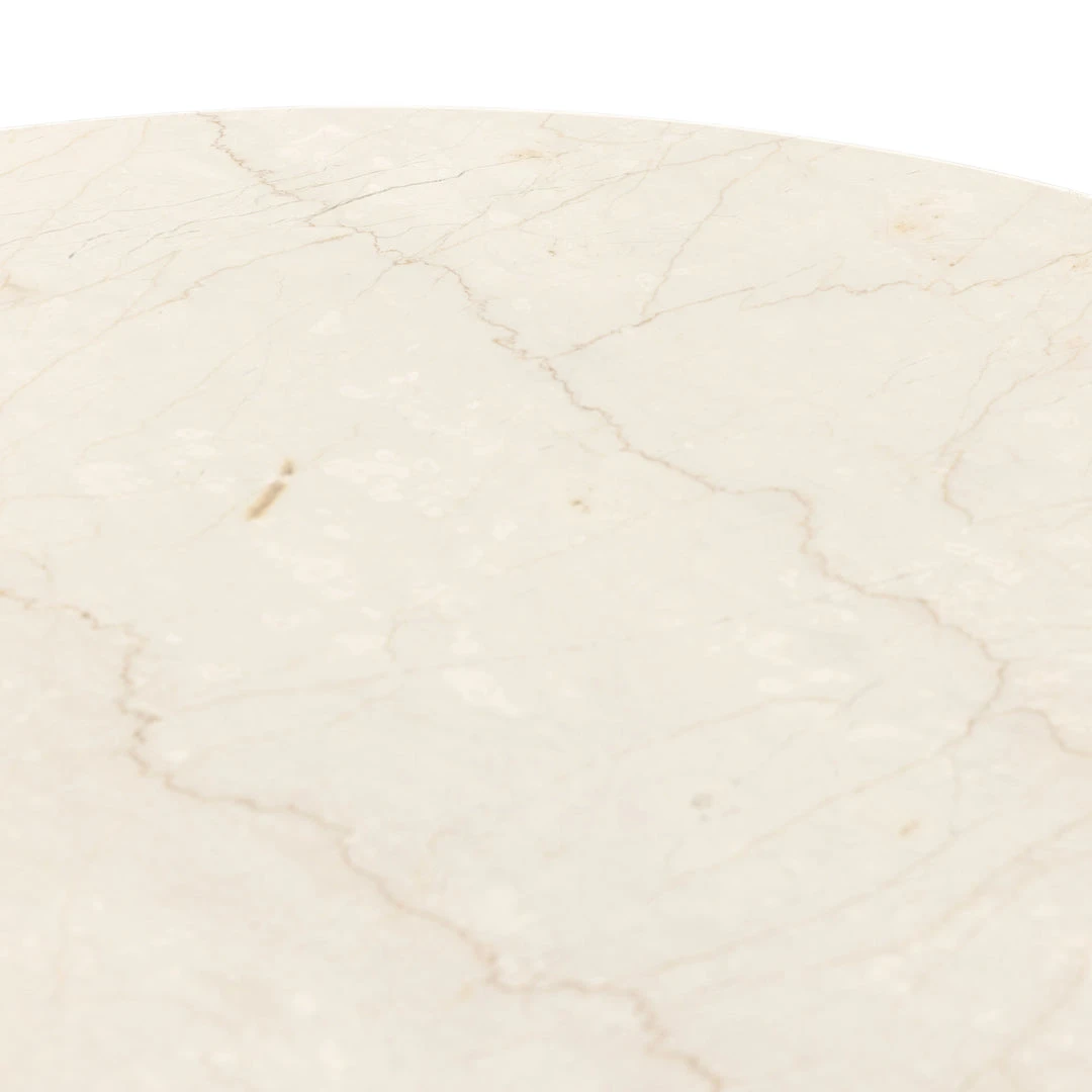 Four Hands Belle Oval Dining Table Cream Marble 9 Four Hands Belle Oval Dining Table Cream Marble