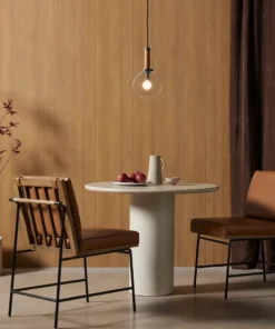 Four Hands New Arrivals Belle Round Dining Table Cream Marble 17 Four Hands New Arrivals Belle Round Dining Table Cream Marble