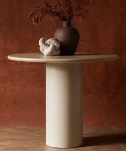 Four Hands New Arrivals Belle Round Dining Table Cream Marble 18 Four Hands New Arrivals Belle Round Dining Table Cream Marble