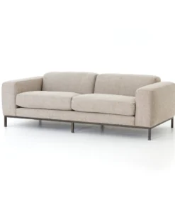 Four Hands New Arrivals Benedict Sofa Gabardine Grey