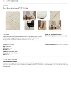 Four Hands Beni Rug 16 Four Hands Beni Rug