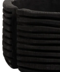 Four Hands New Arrivals Beto Banded Bowl Carbonized Black 8 Four Hands New Arrivals Beto Banded Bowl Carbonized Black