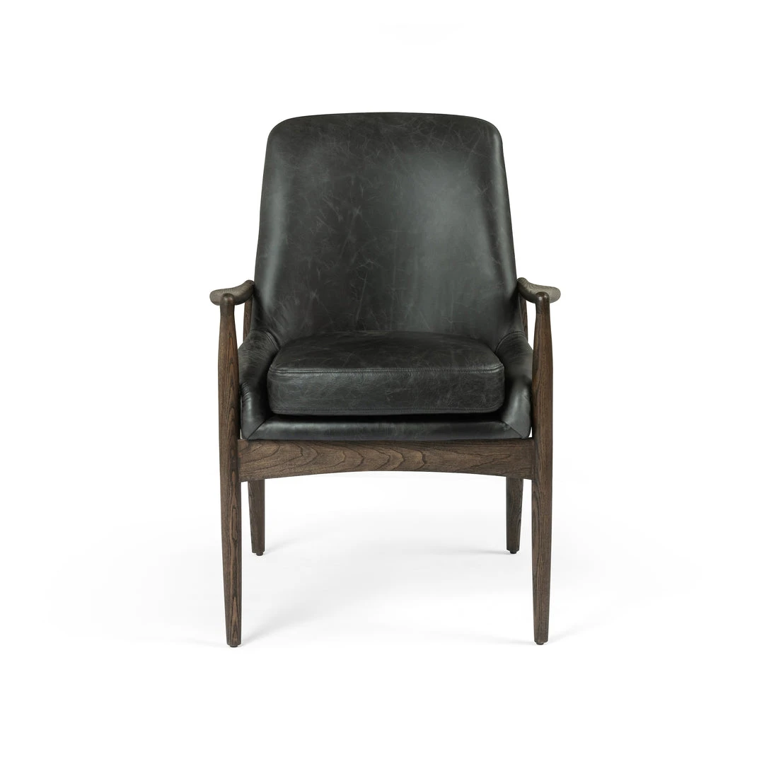 Four Hands New Arrivals Braden Dining Arm Chair Durango Smoke Leather 2 Four Hands New Arrivals Braden Dining Arm Chair Durango Smoke Leather