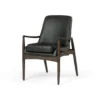 Four Hands New Arrivals Braden Dining Arm Chair Durango Smoke Leather
